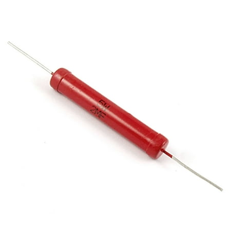 Non Inductive Resistor - Unique Bargains 5W 2Meg Ohm 1% Non Inductive High Voltage Bar Glass Glaze Film Resistor