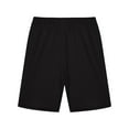 thumbnail image 4 of Ruyang Girls Athletic Shorts Kids Teens Solid Knee Length High Waisted Comfy Drawstring Casual Short Pants with Pockets, 4 of 7
