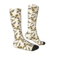 thumbnail image 3 of Fotbe Flying Bees1 print Women's Men's Novelty Crew Socks Cotton Socks Knee High Socks for Walking,Running,Nurses,Pregnancy, 3 of 8