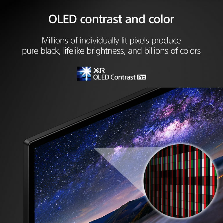 4K OLED 2023 HDR TV 65” Sony BRAVIA Model XR65A80L- XR Class TV A80L Google Smart