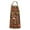 Halloween Crazy Pumpkins, variant on Halloween Crazy Pumpkins Apron-Garden Aprons for Women with Pockets-Cotton Linen Waterproof Kitchen Cooking Gardening Aprons Adjustable for Kitchen,Cooking,BBQ and Salon 32"x27"