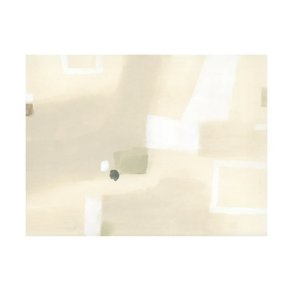 Trademark Fine Art June Erica Vess Neutral Slip II Canvas Wall Art