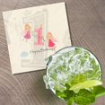 thumbnail image 2 of Happy First Birthday Fairy Candle 4'' X 4'' Square Wooden Coaster, 2 of 3