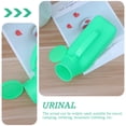 thumbnail image 3 of SKISUNO 2Pcs Durable Plastic Reusable Male Urinal Bottles Green Convenient Portable Travel Container, 3 of 8