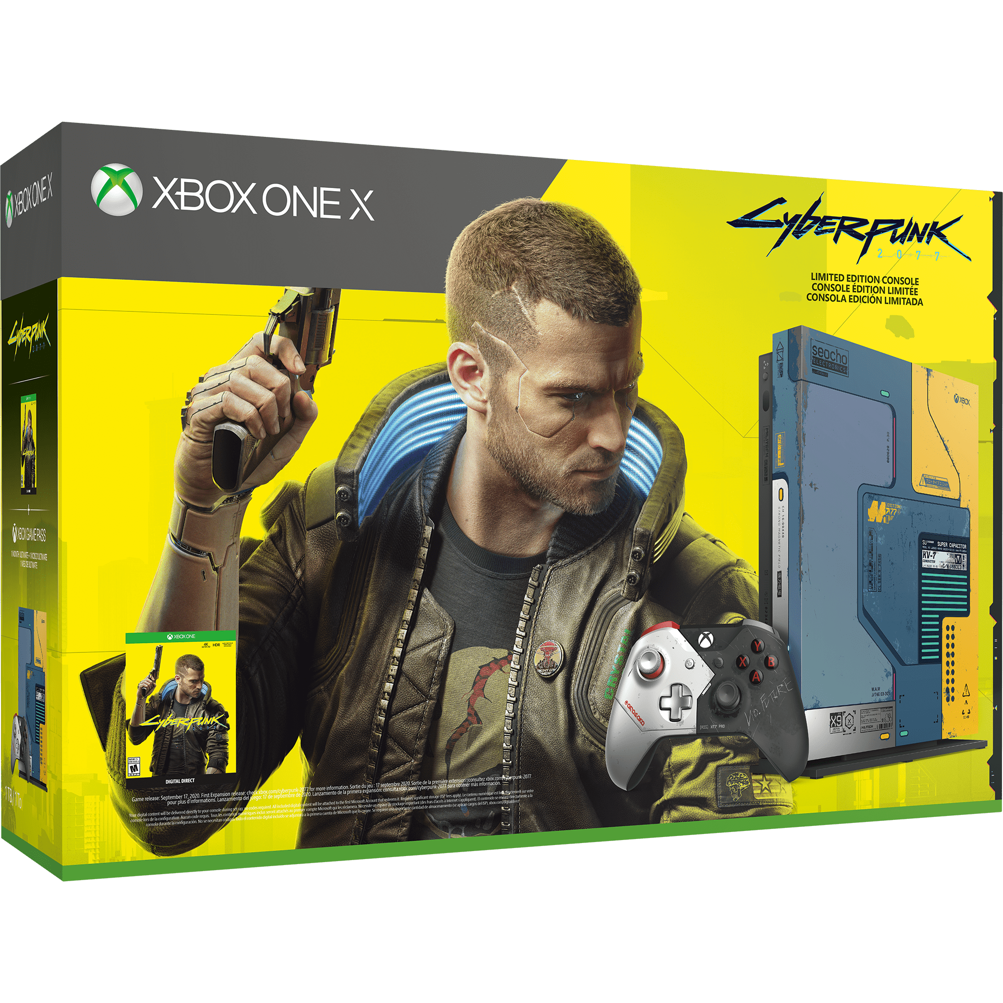 UPDATE: Microsoft Unveils Its Cyberpunk 2077 Xbox One X - Game Informer