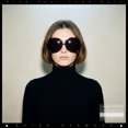 thumbnail image 4 of SA106 Womens Extra Oversized Round Exposed Lens Butterfly Sunglasses / Tortoise Frame - Black Lens, 4 of 7