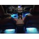 thumbnail image 1 of Anillo de luz de neón para coche - 48 luces, 1 punto cuatro, siempre encendido, con enchufe USB [Azul] (Un juego), 1 of 3
