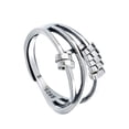 thumbnail image 2 of Guardurnaity Anillo de ansiedad para aliviar el desgaste ajustable, anillos abiertos, accesorios giratorios en con personalidad, Ropa, zapatos y accesorios Miscelánea, 2 of 6
