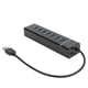 thumbnail image 1 of Hub USB 3.0 Divisor de 7 puertos con indicador LED azul Alta velocidad 5 Gbps BYLP107 DC 5 V, 1 of 5