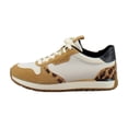 thumbnail image 2 of Vionic Monarch Women's Fashion Sneakers Ivory/Leopard Size 5 M, 2 of 8