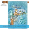 thumbnail image 3 of Toland Home Garden Snowy Nativity Religious Christmas Flag Double Sided 28x40 Inch, 3 of 5