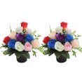 thumbnail image 4 of RKSTN Artificial Flowers Valentine's Day Simulation Silk Cloth Plastic Flower Scene Decoration, 4 of 5
