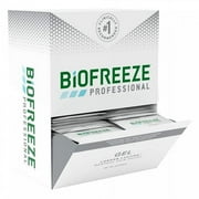 Biofreeze 3.5% Strength Menthol Topical Pain Relief Gel, 3 mL packets, 100 Count