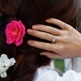 thumbnail image 6 of YYKihy Friendship Love Knot Ring Gold Plated Diamond Love Knot Promise Ring Twisted Rope For Women, 6 of 9