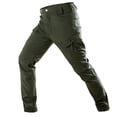 thumbnail image 4 of Pantalones de carga IX7 IX9 para hombre, pantalón táctico para caminar, entrenamiento táctico, piel de tiburón, carcasa suave, resistente al viento, impermeable, de felpa gruesa, 4 of 5