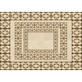 thumbnail image 1 of Ahgly Company Indoor Rectangle Patterned Golden Blonde Gold Area Rugs, 5' x 7', 1 of 6