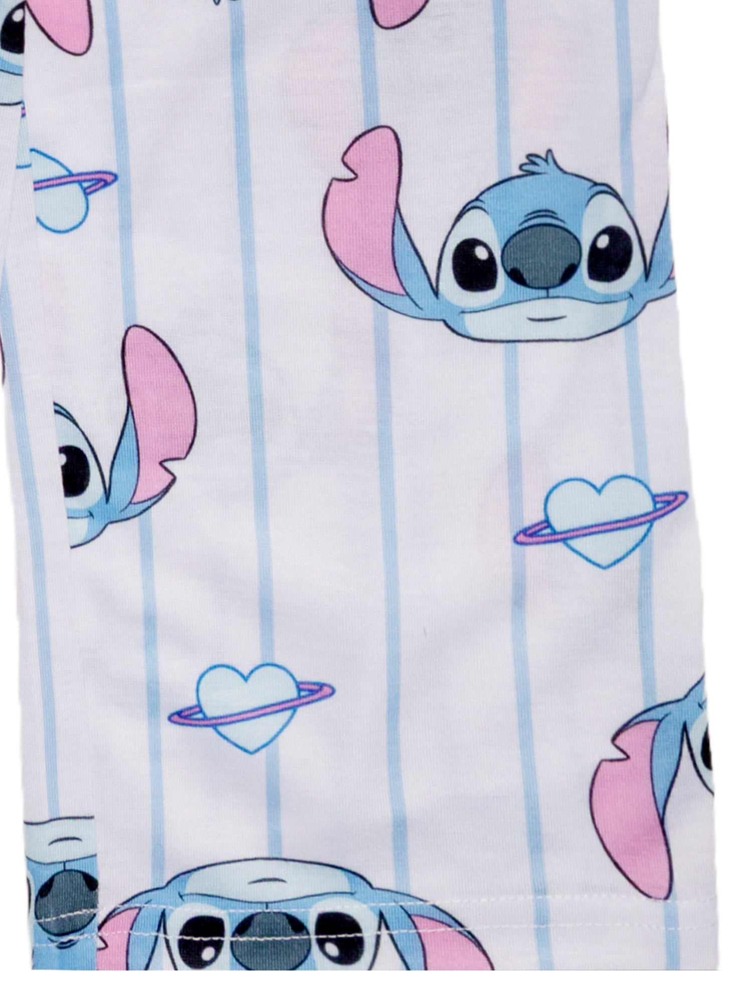Lilo & Stitch Girls 2-Piece Jersey Short Sleeve Top and Pant, Sizes 4-16
