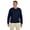 Navy, variant on Hanes Adult 9.7 oz. Ultimate Cotton 90/10 Fleece Crew - F260