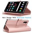 thumbnail image 5 of Galaxy Note 10 5G Case, Galaxy Note 10 5G Wallet Case, Tekcoo Luxury Cash Credit Card Slots Holder Carrying Folio Flip PU Leather Cover [Detachable Magnetic Hard Case] Kickstand & Hand Strap, 5 of 7
