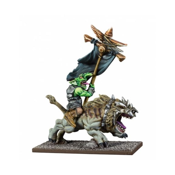Mantic Entertainment Goblin Support Pack - Flaggit on Mawbeast New