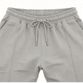 thumbnail image 5 of GINGTTO Men’s Light Grey Sportswear Set, Breathable Shorts & Comfy Tee - Ultra Soft Athletic 2-Piece for Men, Ideal for Jogging, Travel & Everyday Errands, 5 of 6