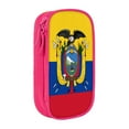 thumbnail image 1 of XMXY Ecuador Flag Large Capacity Pencil Case, Portable Pencil Bags with Compartments Zipper Pink, 1 of 7