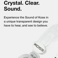 thumbnail image 4 of Koss CL-20 Full-Size On-Ear Headphones, Retro Style, Clear, 182288, 4 of 6