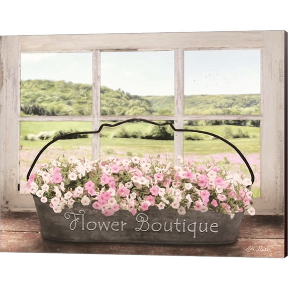Great Art Now Flower Boutique by Lori Deiter, Canvas Wall Art, 20W x 16H