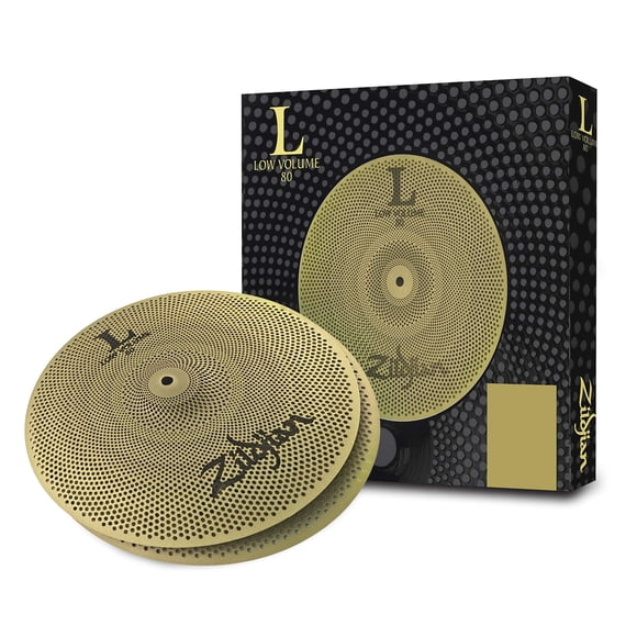 Sombreros Cymbals Zildjian L80 Low Volume 14 Hi, par
