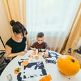 thumbnail image 6 of 4E's Novelty 24 Pack Large Foam Pumpkins for Crafts, 8" Halloween Craft Kits for Kids, 6 of 7