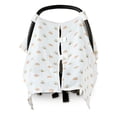 thumbnail image 3 of Parent's Choice Muslin Car Seat Cover, 100% Cotton, Adjustable, Breathable, 3 of 6