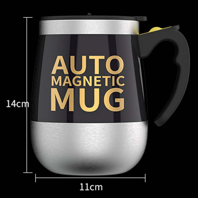Automatic Self-Stirring Magnetic Mug