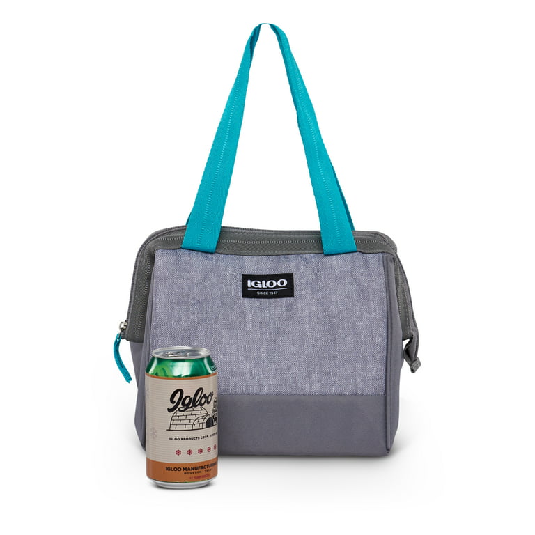 Igloo 9 Can Leftover Tote Cooler Bag - Gray 