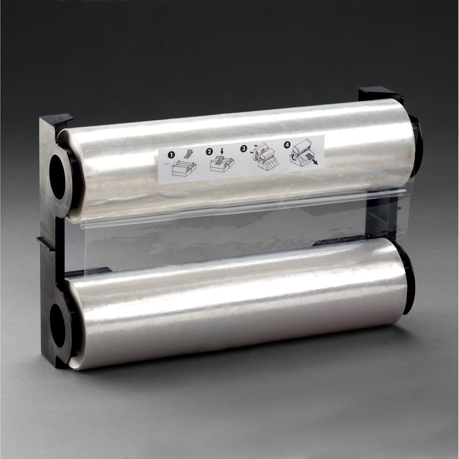 3M Refill for LS1000 Laminating Machines, 5.6 mil, 12" x 100 ft, Gloss Clear -MMMDL1001