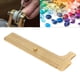 thumbnail image 5 of Calibrador De Bolsillo, Regla De Bolsillo De Metal Mini De Escala única Profesional Resistente A La Corrosión Para Componentes De Joyería ANGGREK Pocket Brass Caliper, 5 of 8
