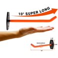 thumbnail image 2 of 4 PCS Garage Hooks Heavy Duty Wall Mount,Tire Storage System with Anti-Slip Coating,Hang Heavy Tools for Bikes,Tools, 2 of 6