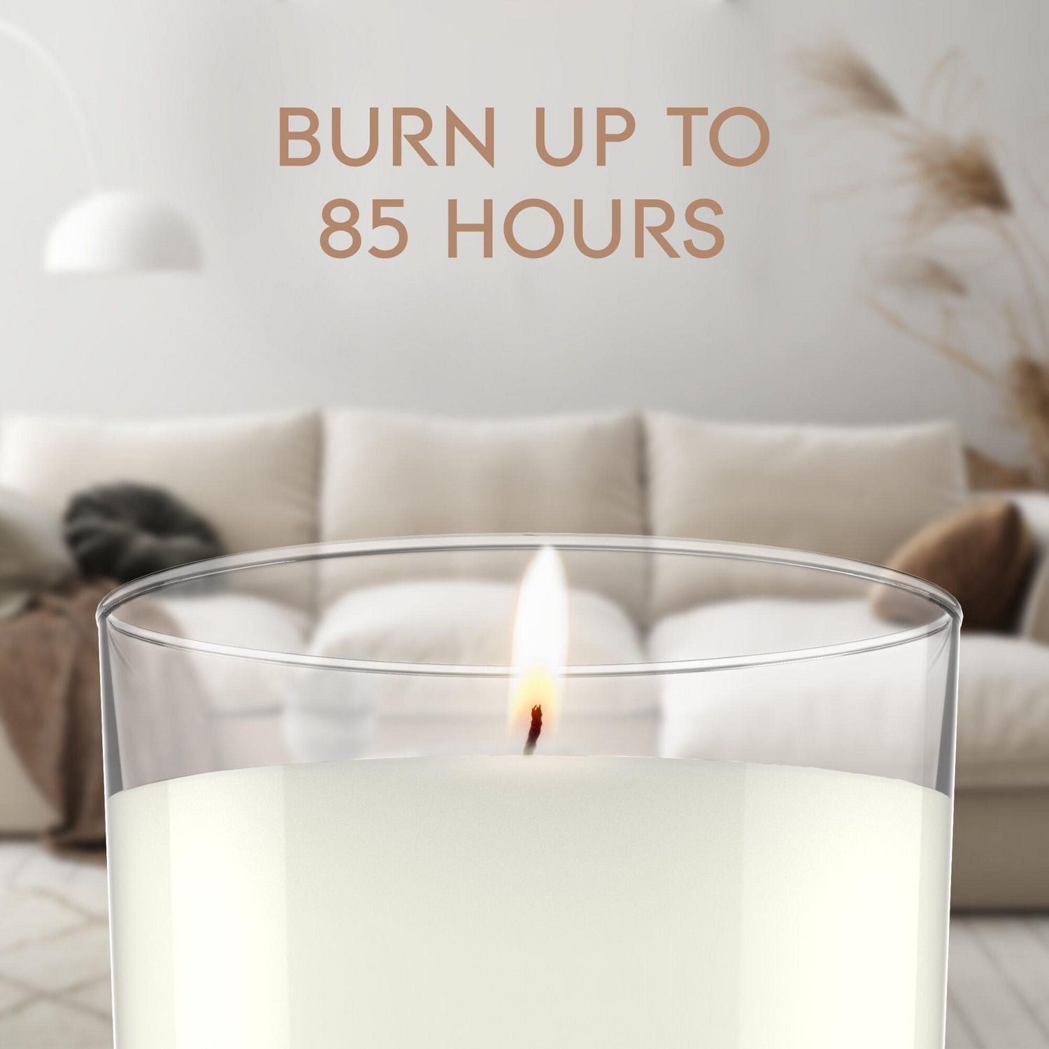 Glade® grand chandelle, Crème de vanille grillée