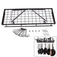 thumbnail image 4 of POINTERTECK Wall Mounted Pot Holders Shelves Pots Pans Hanging Organizer Pot Lid Utensil Holder Coffee Mug Rack, 4 of 5