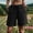Black, variant on Bermuda Shorts For Women Summer Solid Pocket Knee Length Office Casual Travel Weekend Resort Everyday Style Packable Travel Choice Weekend Ready Look Army Green M