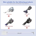 thumbnail image 5 of Cargador para aspiradora de mano Black and Decker, adaptador compatible con aspiradoras Black and Decker HHVJ315JD10 / HHVJ315JMF71 / HHVK320J61 / HHVK320J10 90602522-01 N561340 Cable de alimentación, 5 of 5
