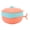 Peach Pink, variant on M Buder Kids Ice Cream Bowl Multipurpose Stainless Steel Dessert Bowl Easy Cleaning Reusable Double Layer Insulation Food Grade Serving Ware for Toddlers Children, Peach Pink (7.08 in / 18.00 cm)