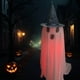 thumbnail image 5 of Decoración de fantasmas de Halloween | Luz de Espíritu de Tela Iluminada de 1,2 m | Adorno exterior interior para el jardín tenebroso | Alimentado por pilas | Atrezzo de Casa Encantada Colgante, 5 of 9