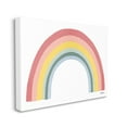 thumbnail image 3 of Stupell Industries Casual Arched Rainbow Design Mixed Stripes Painting Graphic Art Gallery Wrapped Canvas Print Wall Art, Design by Sara Baker, 3 of 7