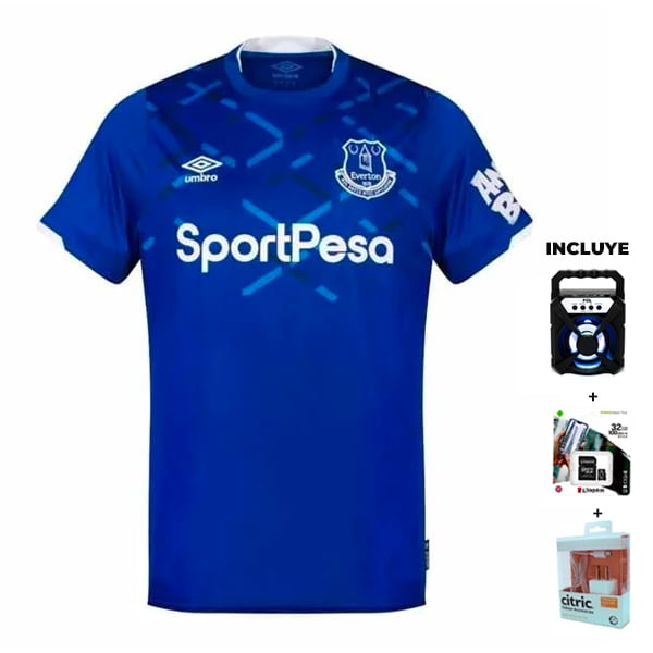 Jersey Umbro Everton Local Hombre 19-20 con regalos Puma Jersey Umbro Everton