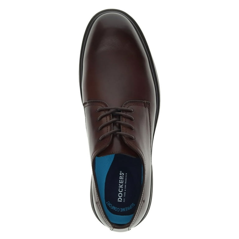 Dockers Mens Tradeston Rugged Dress Casual Lace Up Oxford Shoe