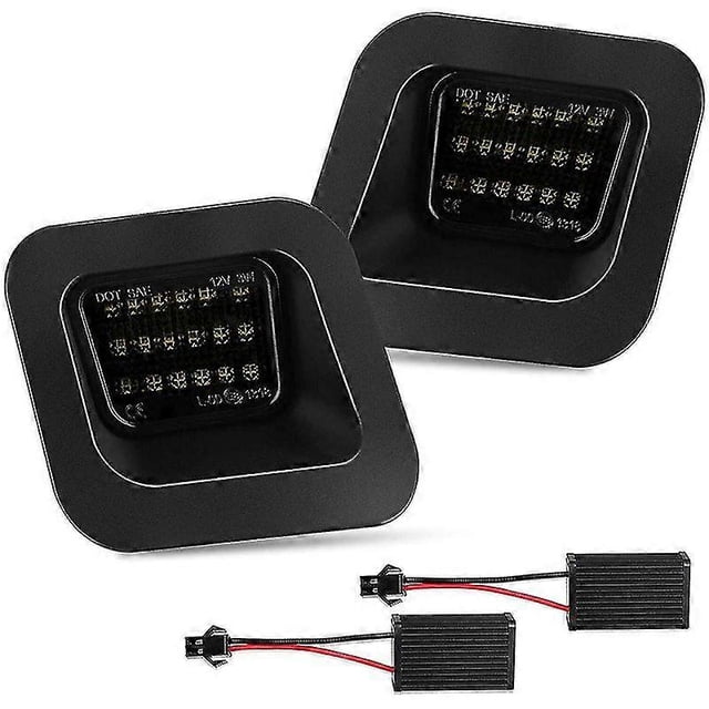 Smoke Car Rear License Plate Lights For Dodge Ram 1500 2500 3500