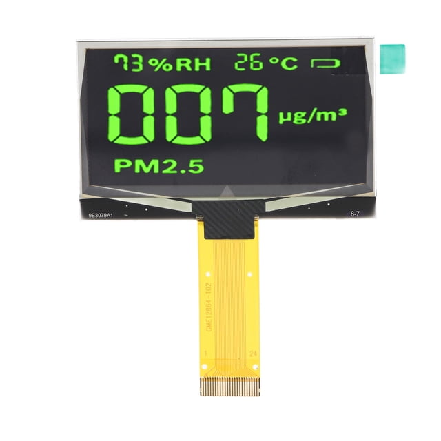 2.42in Affichage LCD de Diode Électroluminescente Organique en Ligne SSD1309 24PIN 128x64 Résolution Écran Clair Module Affichage Vert