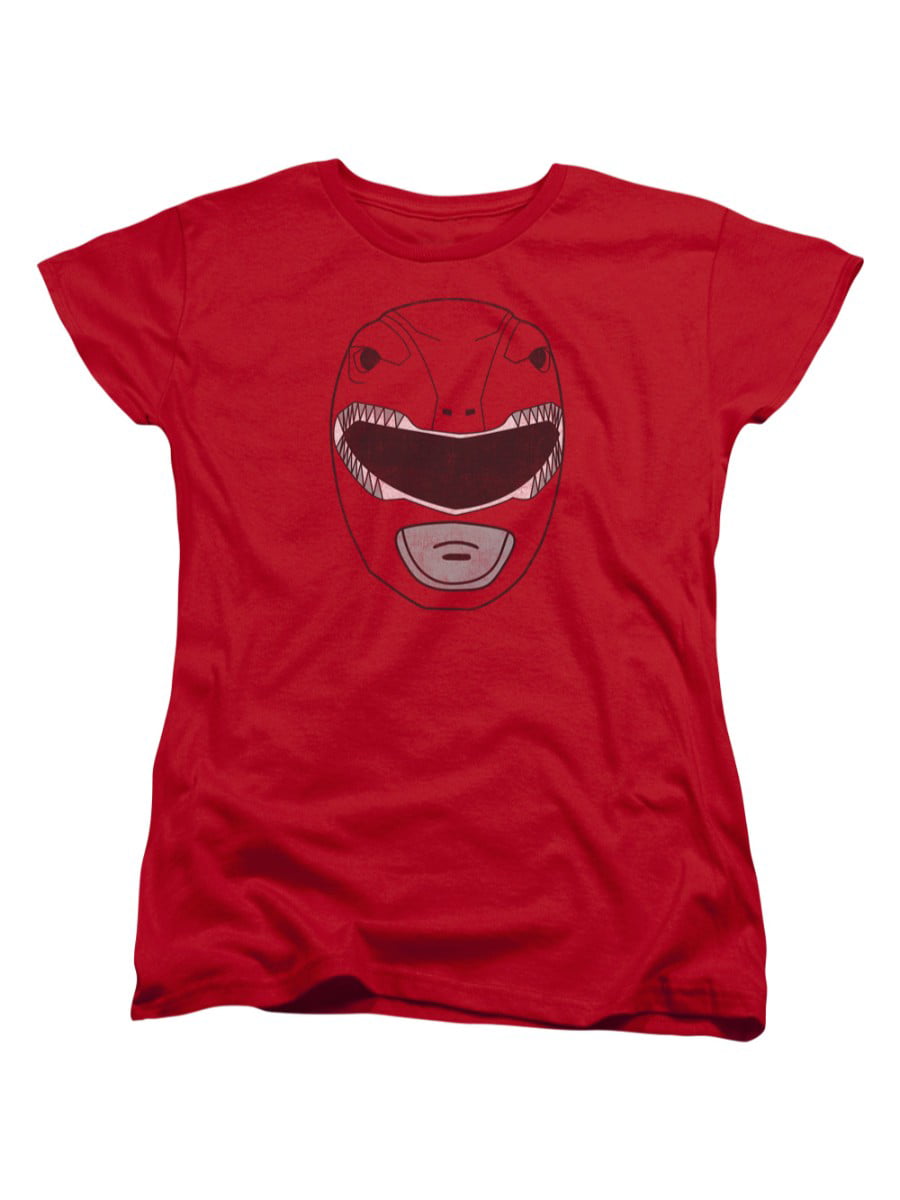 Mighty Morphin Power Rangers Red Ranger Helmet Little Boys T-Shirt Tee 