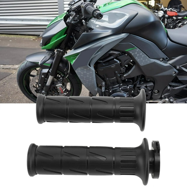 Empuñadura De Propulsor De Manillar, Empuñadura De Motocicleta, Goma Ergonómica De Tacto Cómodo, 1 Par Para Z750 Z800 Z1000 ZX-6R ZX-10R ZX-14R