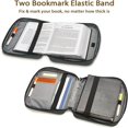 thumbnail image 3 of SUNSIOM Bible Covers Carrying Book Case Church Bag Bible Protective Cover with Book Stand for Men Women Book Racks, 3 of 6